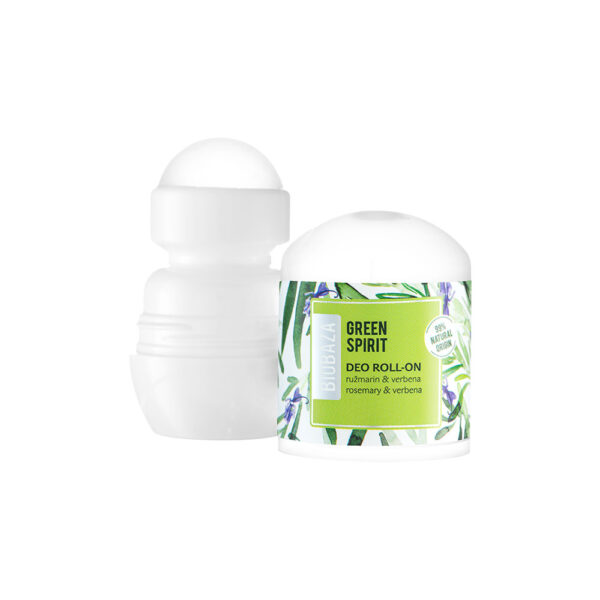 Deodorant natural pe baza de piatra de alaun pentru femei GREEN SPIRIT (verbena si rozmarin), Biobaza, 50 ml