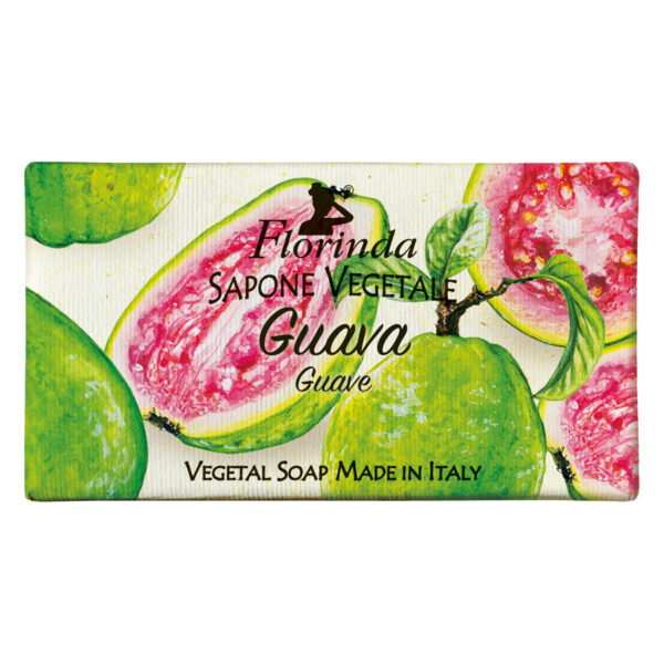 Sapun vegetal cu guava Florinda, 100 g La Dispensa