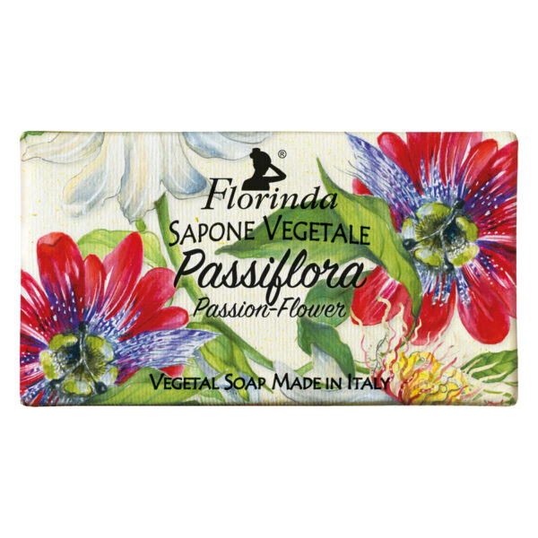 Sapun vegetal cu floarea pasiunii Florinda, 100 g La Dispensa