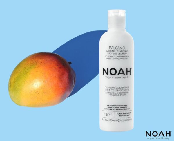 Balsam natural nutritiv si hidratant cu mango (2.1), Biocart, Noah, 250 ml