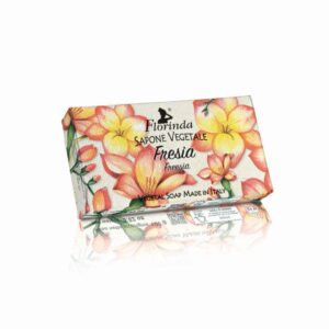 Sapun vegetal Florinda cu parfum de Frezie, La Dispensa, 100g