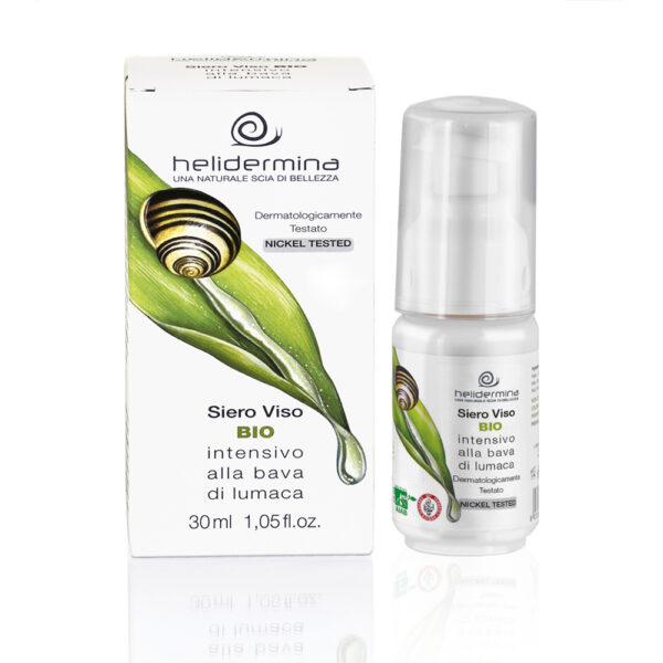 Serum facial regenerant cu 70% extract de melc BIO, Helidermina. Testat dermatologic, La Dispensa, 30 ml