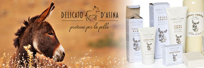 You are currently viewing Linia de produse cosmetice BIO LA DISPENSA  DELICATO D’ASINA  cu lapte de magarita