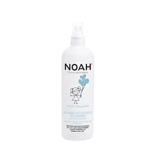 Balsam spray cu lapte & zahar pentru descurcat parul, Biocart-Noah, 250 ml