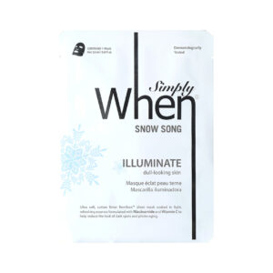 Masca coreeana pentru luminozitate cu vitamina C, Snow Song, 23 ml, Si...