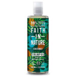 Sampon natural hidratant cu cocos pentru par normal sau uscat, Faith in Nature, 400 ml
