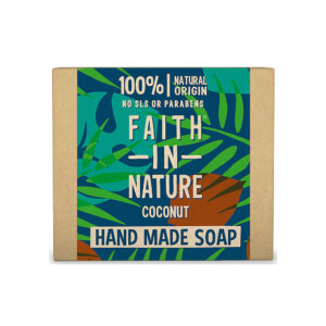 Sapun natural solid cu Cocos, Faith in Nature, 100 gr