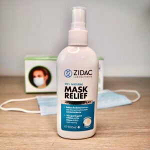 Spray hidratant natural impotriva iritatiei cauzate de masca, Zidac La...