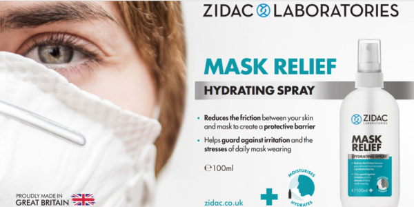 Zidac – Cel mai bun spray natural împotriva iritației cauzate de mască