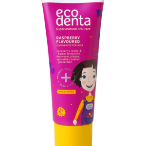 Pasta de dinti pentru copii impotriva cariilor cu aroma de zmeura, Eco...