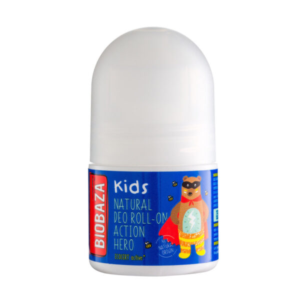 Deodorant natural pentru copii Action Hero, Biocart, Biobaza, 30 ml