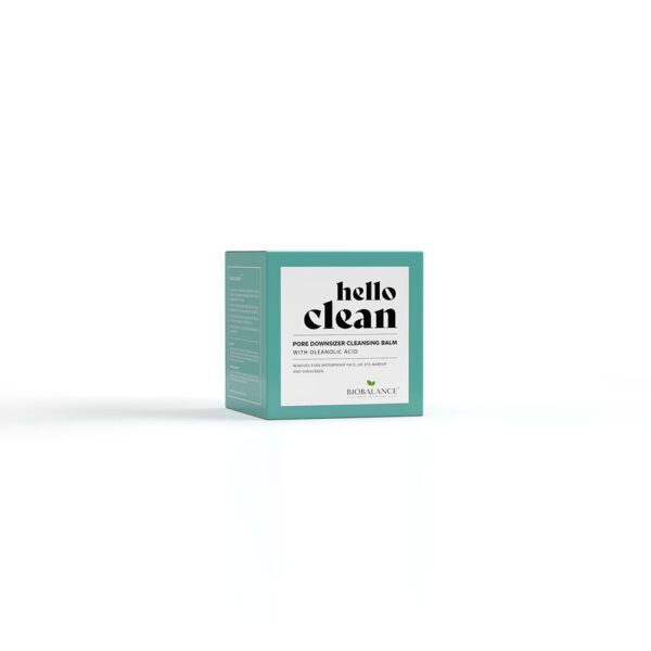 Balsam de curatare faciala 3 in 1 cu acid oleanolic, Hello Clean, Biocart, Bio Balance, 100 ml