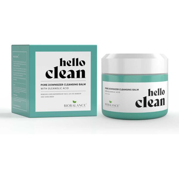 Balsam de curatare faciala 3 in 1 cu acid oleanolic, Hello Clean, Bio Balance, 100 ml