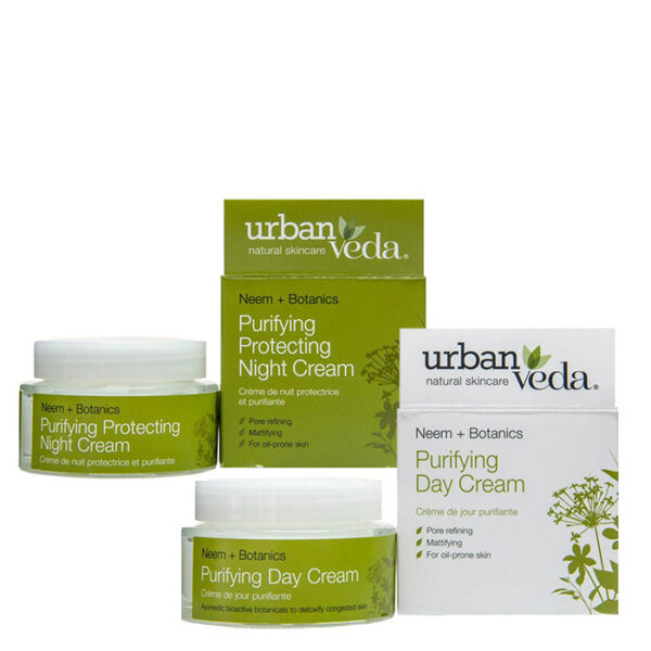 Set Day&Night Creams Purifying, Urban Veda