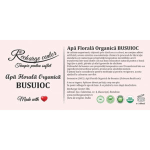 Apa florala organica BUSUIOC, Recharge, 100ml