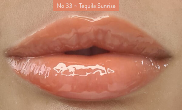 Luciu de buze volumizant cu colagen, TEQUILA SUNRISE, N°33, LIPOJEN, 5 ml