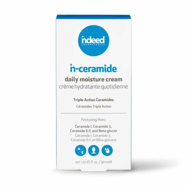 Crema hidratanta cu ceramide pentru ten sensibil sau uscat, In-ceramide, Indeed Labs, 30 ml