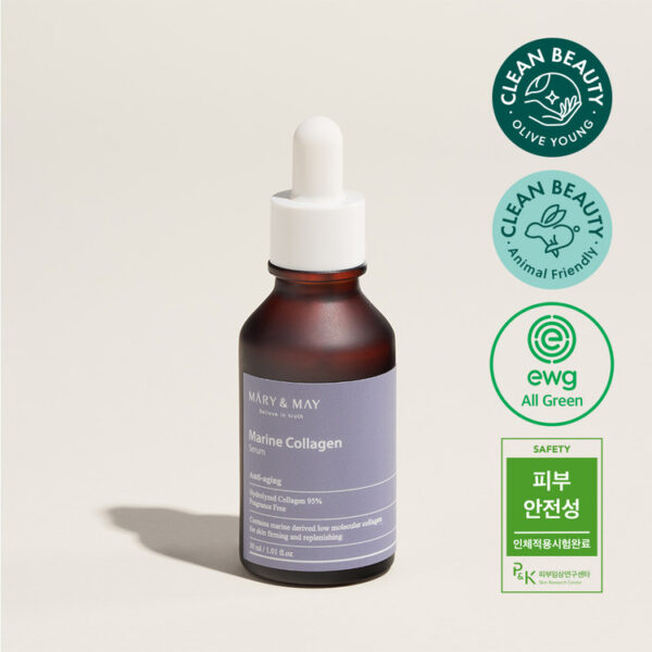Serum cu colagen marin, Biocart, Mary and May, 30ml