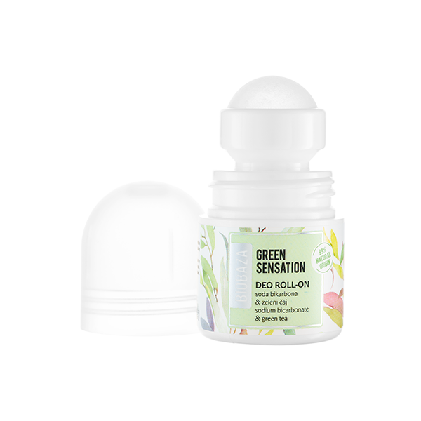 Deodorant natural cu piatra de alaun pentru femei Green Tea Sensation,...