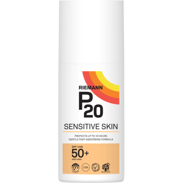 Sensitive Crema de fata si corp cu factor de protectie SPF 50+, RIEMANN P20, 200 ml