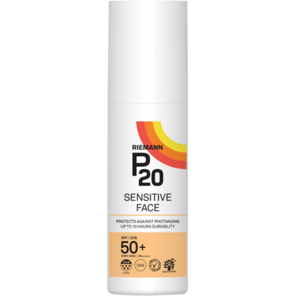 Sensitive Crema de fata cu protectie solara SPF 50+, biocart.eu, RIEMANN P20, 50ml