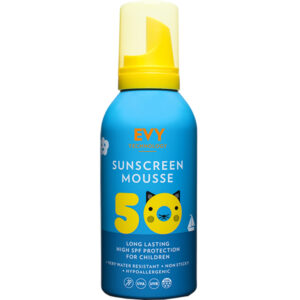 Sunscreen Mousse Crema de fata si corp spuma cu SPF 50, Copii, EVY TECHNOLOGY, 150 ml
