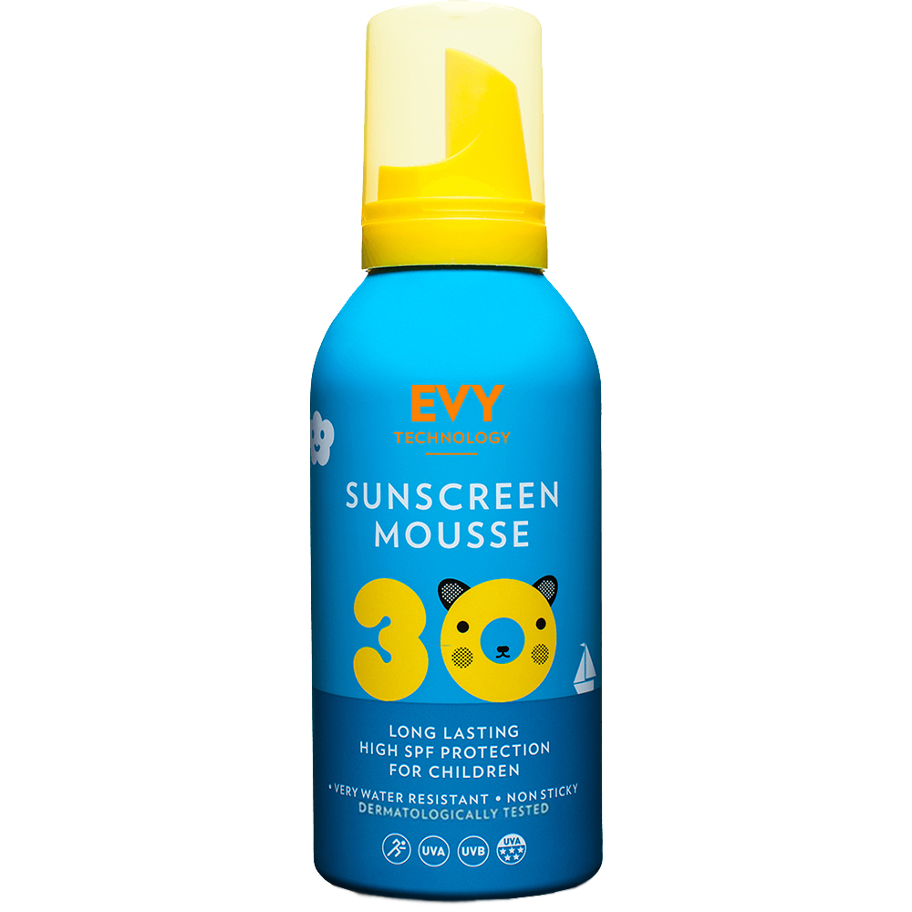 Sunscreen Mousse Crema de fata si corp spuma cu SPF 30 pentru Copii, E...