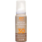 Sunscreen Mousse Daily UV Crema de fata spuma cu SPF 30 Unisex, EVY TECHNOLOGY, 75 ml