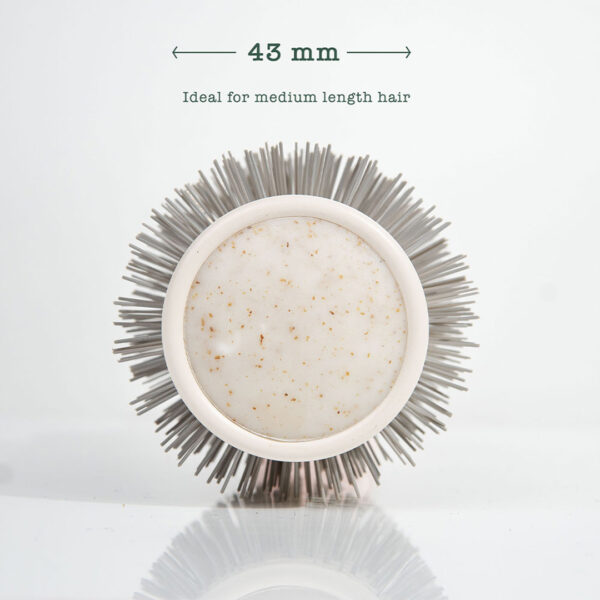 Perie Rotunda Biodegradabila din Ceramica, Medie, So Eco