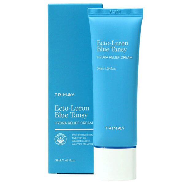 Crema Hidratanta Calmanta pentru Fata, Ecto-Luron Blue Tansy Hydra Relief, Trimay, 50 ml