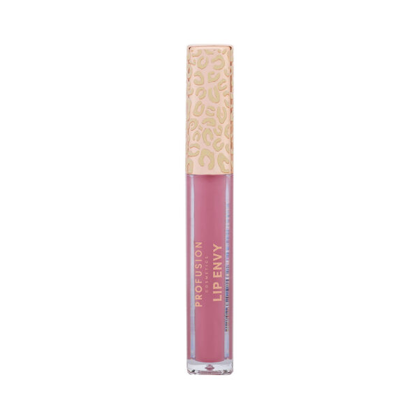Set Lip Envy Wow Pink, luciu de buze ultra neted si lucios & creion pentru buze cu finish satinat, Profusion Cosmetics, 3,5 ml + 0,3 g