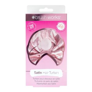 Turban de satin pentru par, Brushworks, 1 buc